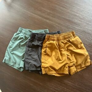 Boys Athletic Shorts, All in Motion Lot of 3, S